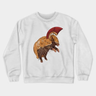 armoured armadillo gladiator Crewneck Sweatshirt